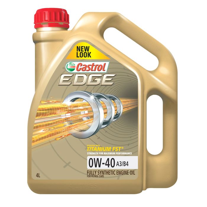 Моторные масла CASTROL CASTROL 0W40 EDGE4