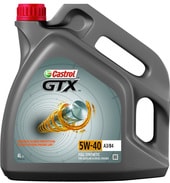 Моторное масло Castrol GTX 5W-40 A3B4 4л