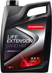 Моторное масло Champion Life Extension HM 5W-40 1л