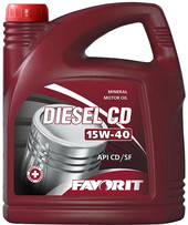 Моторное масло Favorit Diesel CD 15W-40 5л