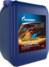 Моторное масло Gazpromneft Diesel Premium 10W-40 20л