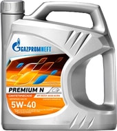 Моторное масло Gazpromneft Premium N 5W-40 5л