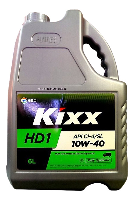 Моторное масло Kixx HD1 10W-40 6л