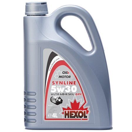 Моторные масла HEXOL HEXOL 5W30 SYNLINE ULTRADIESEL DPF4