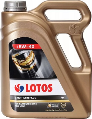 Моторные масла LOTOS LOTOS SYNTHETIC PLUS SNCF 5W-40 5L