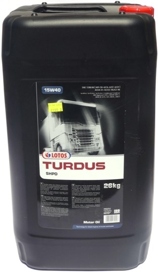 Моторные масла LOTOS TURDUS SHPD SAE 15W-40 20L