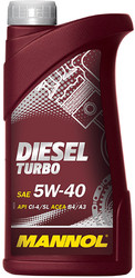 Моторное масло Mannol DIESEL TURBO 5W-40 1л