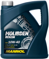 Моторное масло Mannol MOLIBDEN BENZIN 10W-40 4л