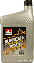 Моторное масло Petro-Canada Supreme Synthetic 5w-20 4л