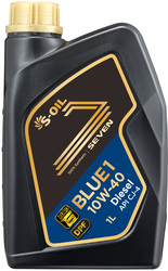 Моторное масло S-OIL SEVEN BLUE1 10W-40 1л