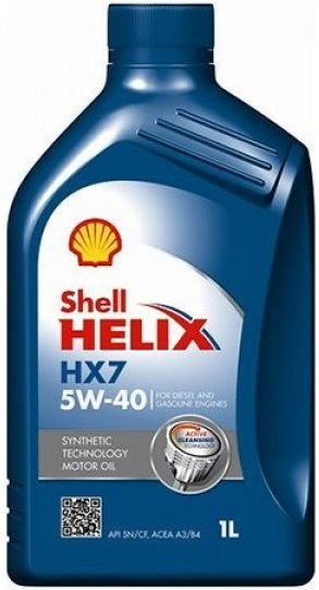 Моторное масло Shell Helix HX7 5W-40 1л