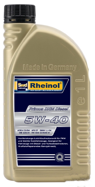 Моторные масла SWD RHEINOL 31239171_SWDRHEINOL