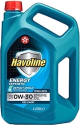 Моторное масло Texaco Havoline Energy 0W-30 4л