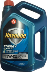 Моторное масло Texaco Havoline Energy 5W-30 4л