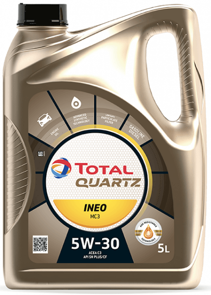 Моторное масло Total Quartz Ineo MC3 5W30 5л