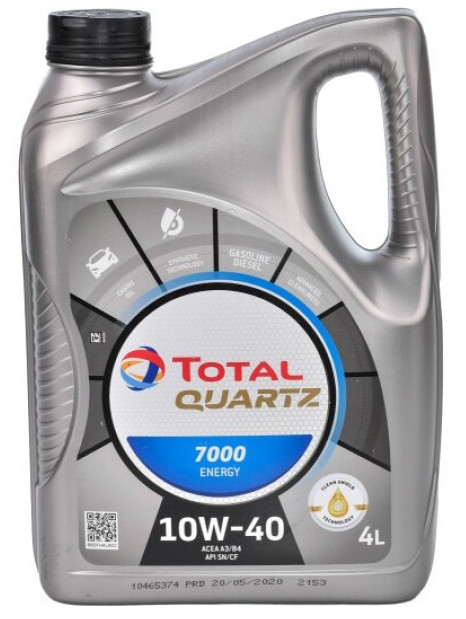 Моторное масло Total Quartz 7000 Energy 10W-40 4л