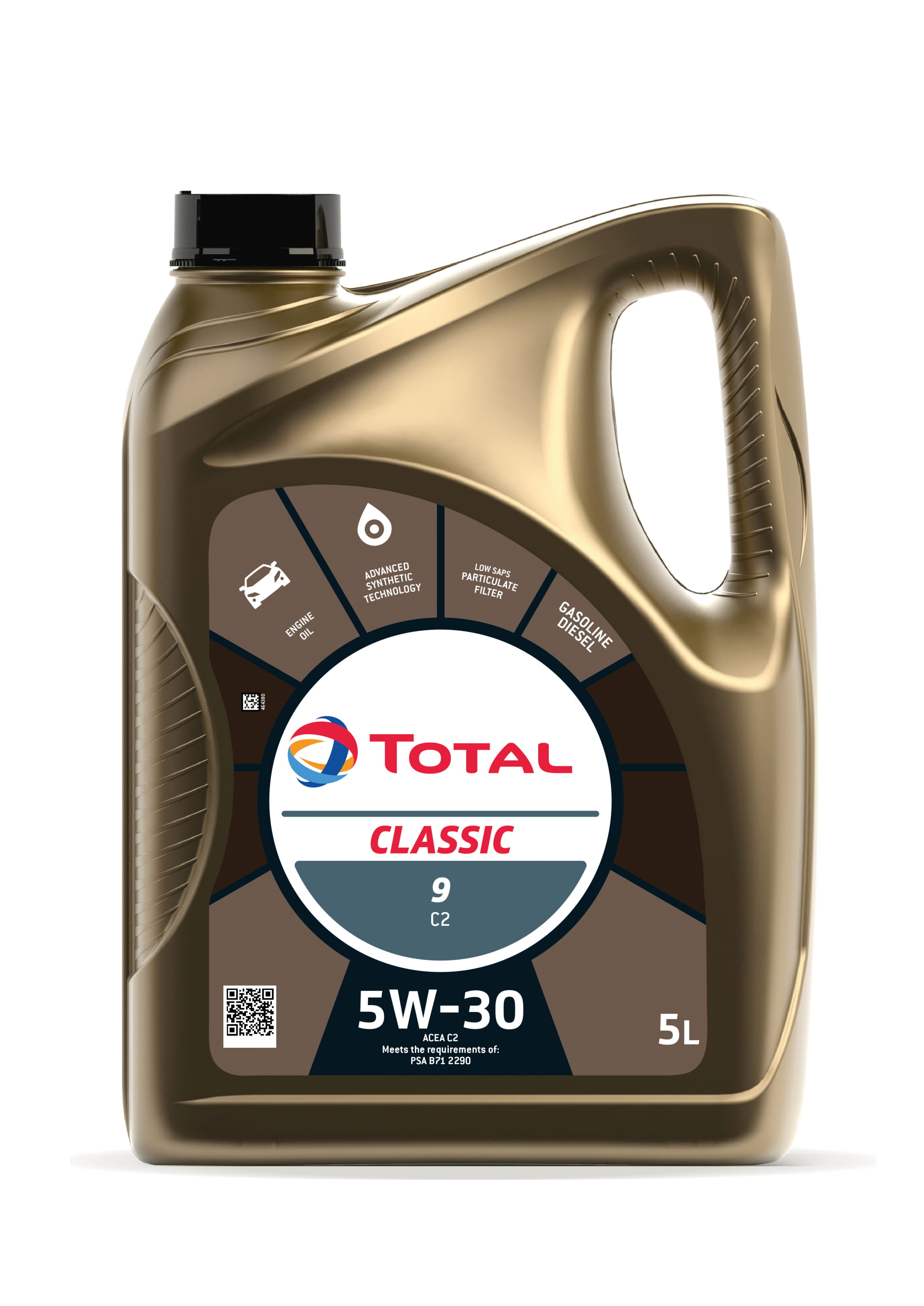 Моторное масло Total Classic C2 5W-30 5л