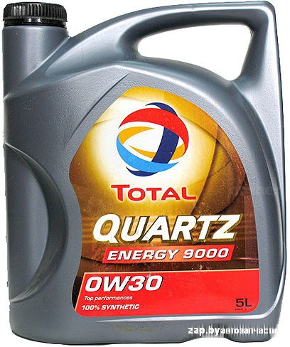 Моторное масло Total Quartz Energy 9000 0W-30 5л