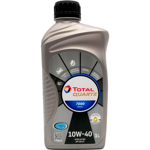 Моторные масла TOTAL TOTAL 10W40 QUARTZ 7000 DIESEL1