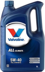 Моторное масло Valvoline All-Climate 5W-40 5л