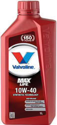 Моторное масло Valvoline MaxLife 10W-40 1л