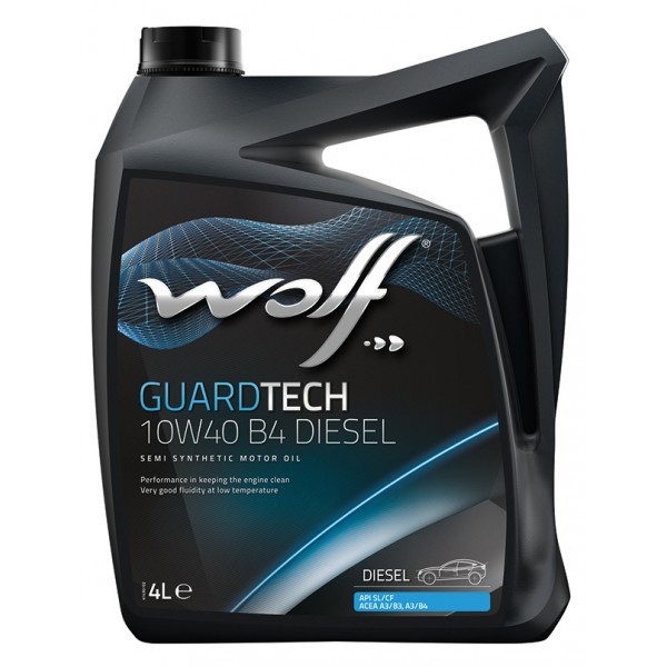 Моторное масло Wolf Guard Tech 10W-40 B4 4л