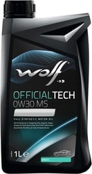 Моторное масло Wolf OfficialTech 0W-30 MS-FFE 1л