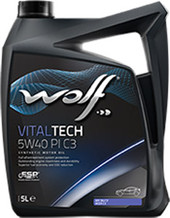 Моторное масло Wolf Vital Tech 5W-40 PI C3 4л