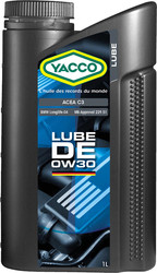 Моторное масло Yacco Lube DE 0W-30 1л