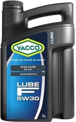 Моторное масло Yacco LUBE F 5W-30 5л