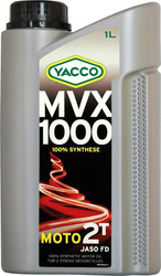 Моторное масло Yacco MVX 1000 2T 1л