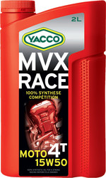 Моторное масло Yacco MVX Race 4T 15W-50 2л