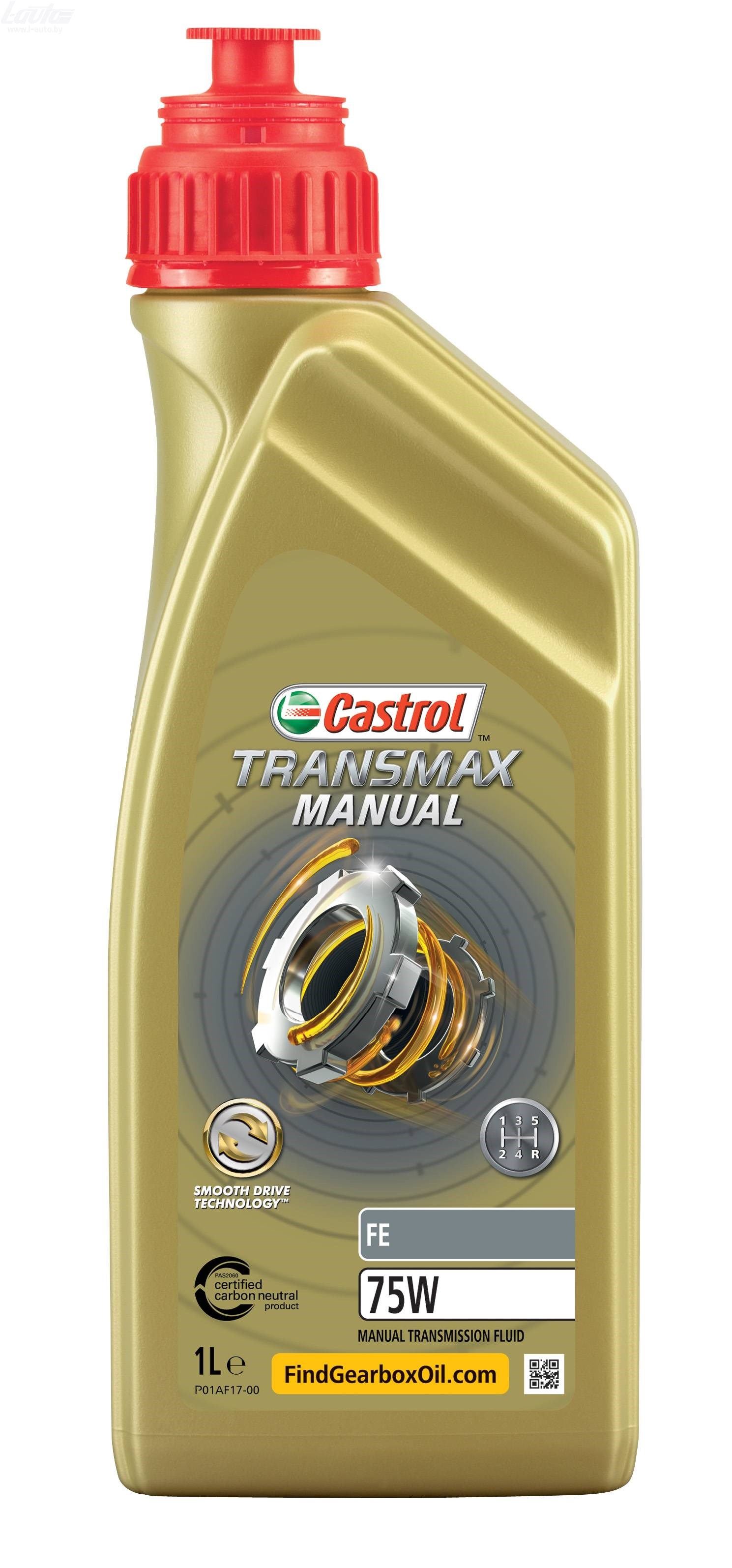 Трансмиссионные масла CASTROL CASTROL 75W TRANSMAX MANUAL FE1