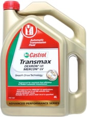 Трансмиссионное масло Castrol Transmax Dex VI Mercon LV 4л