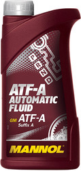 Трансмиссионное масло Mannol ATF-A Automatic Fluid 1л