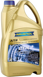 Трансмиссионное масло Ravenol ATF+4 4л