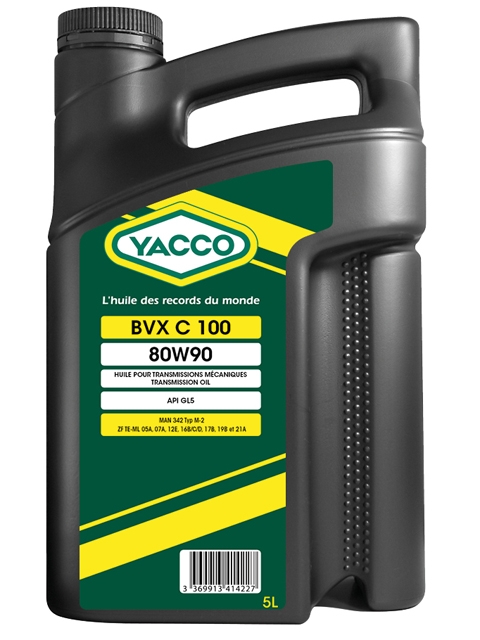 Трансмиссионные масла YACCO YACCO 80W90 BVX C 1005